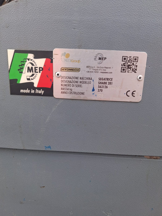 SEGATRICE MANUALE MEP SHARK 281 USATA
