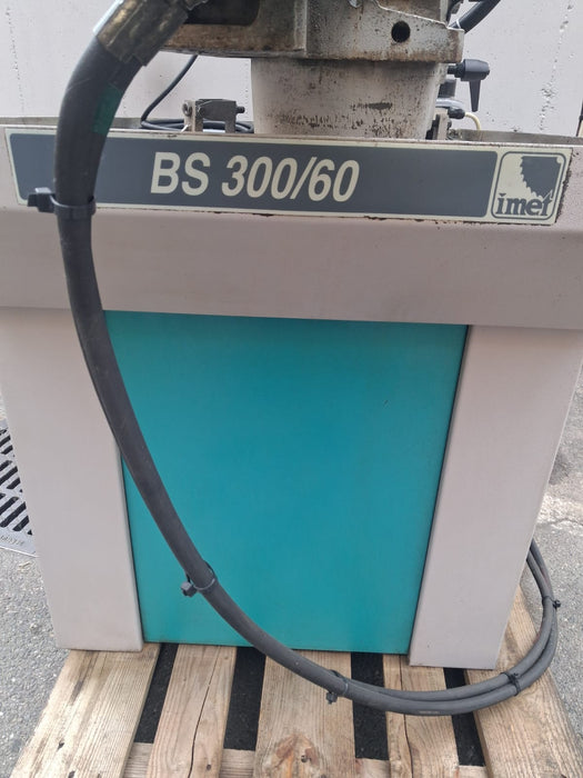 SEGATRICE A NASTRO SEMIAUTOMATICA IMET BS 300/60 USATA