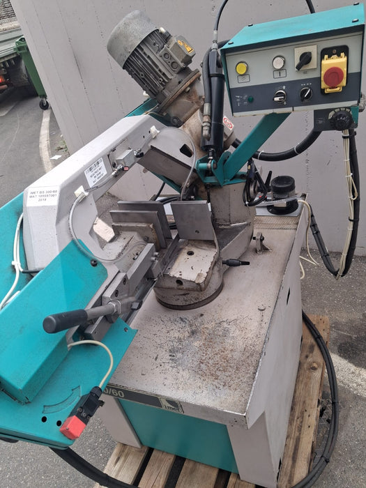 SEGATRICE A NASTRO SEMIAUTOMATICA IMET BS 300/60 USATA