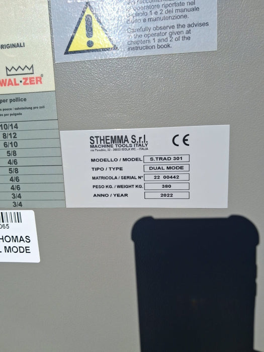 SEGATRICE A NASTRO THOMAS SUPER TRADE 301 DUAL MODE USATA