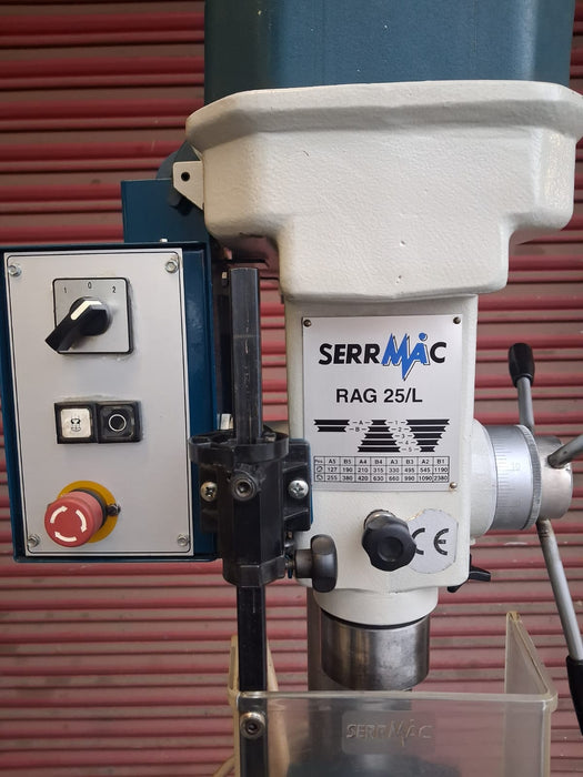 TRAPANO A COLONNA SERRMAC RAG 25L USATO