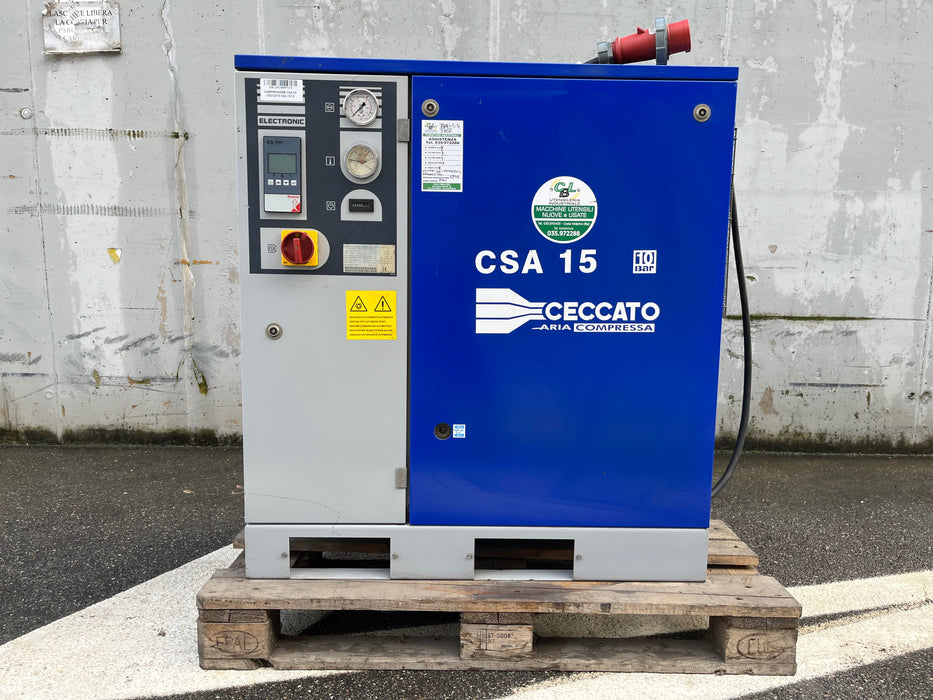 COMPRESSORE CECCATO CSA 15/10 USATO