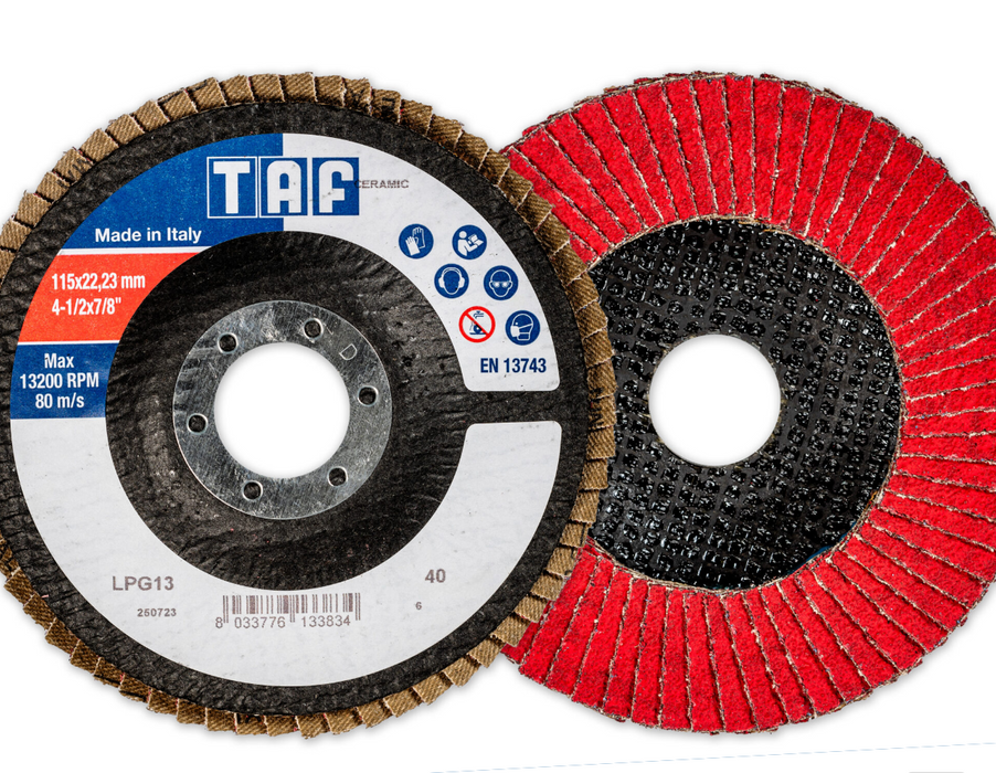 DISCHI A LAMELLE CERAMIC TOP 125X22 GR. 40