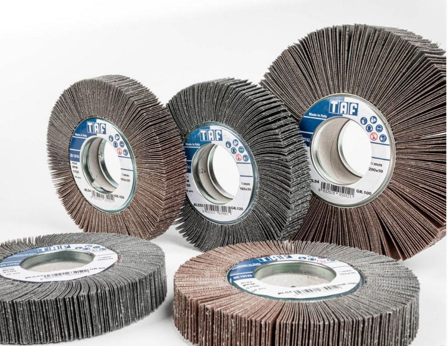 RUOTE A LAMELLE  165X30 GR. 220