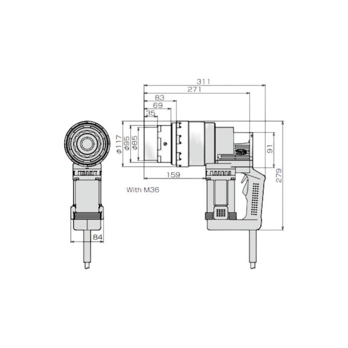 AVVITATORE ELETTRICO TONE GX-362ZA USATO