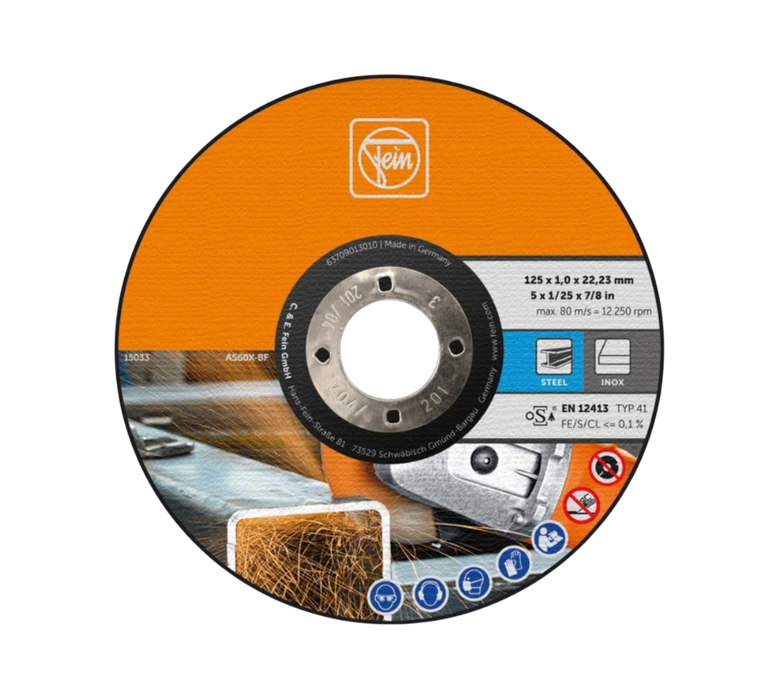 DISCO DA TAGLIO D 125-1 CONF25 PZ