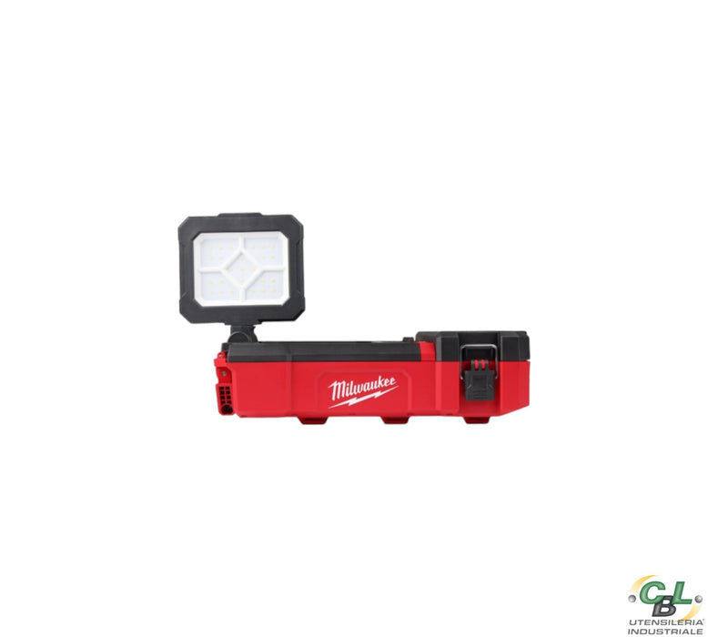 MILWAUKEE FARETTO LED PACKOUT 12V . SENZA BATTERIA M12 POAL