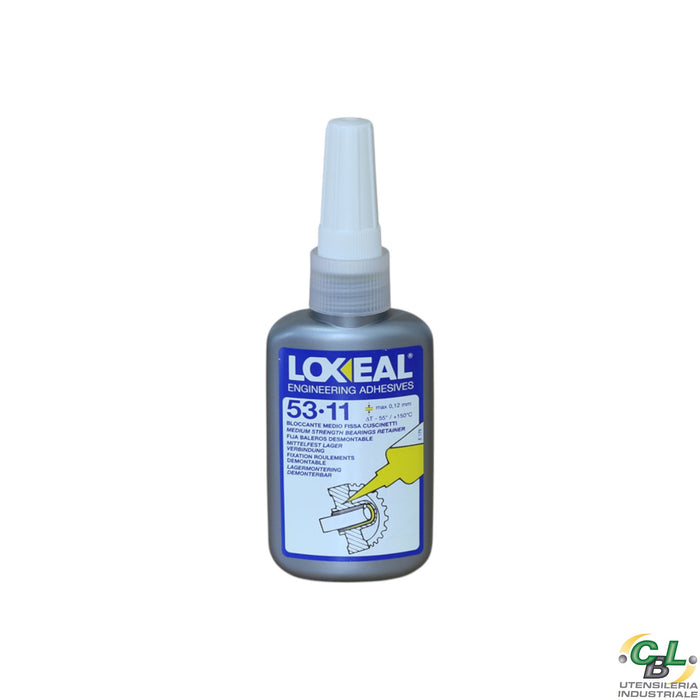 LOXEAL ADESIVO 53-11 FISSA CUSCINETTI SMONTABILE IMPIEGO GENERALE 50ML