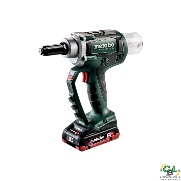 METABO RIVETTATRICE A BATTERIA NP 18 LTX BL 5.0