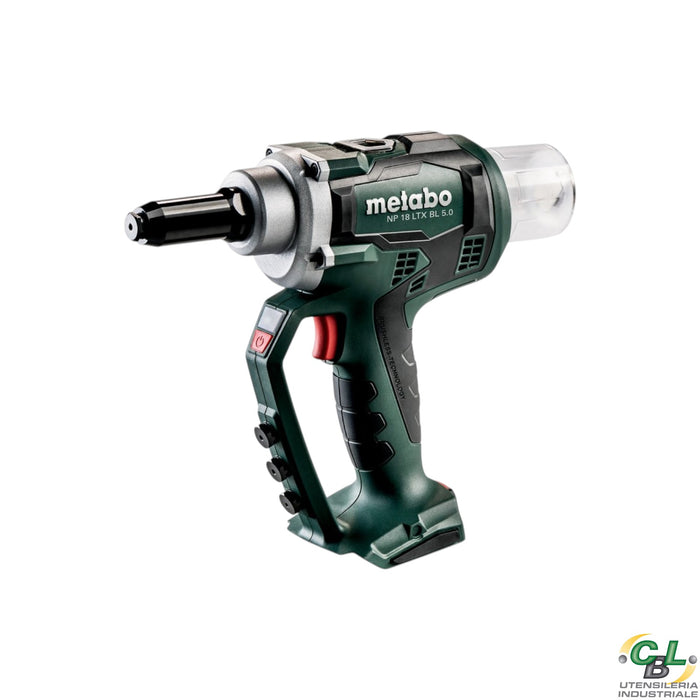 METABO RIVETTATRICE A BATTERIA NP 18 LTX BL 5,0 Ah
