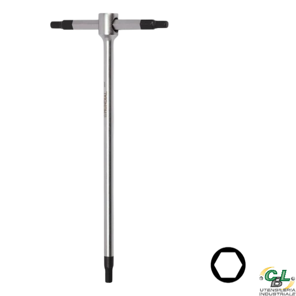 MUNDIAL CHIAVE 3 TESTE TORX ASTA SCORREVOLE TX 15 344T