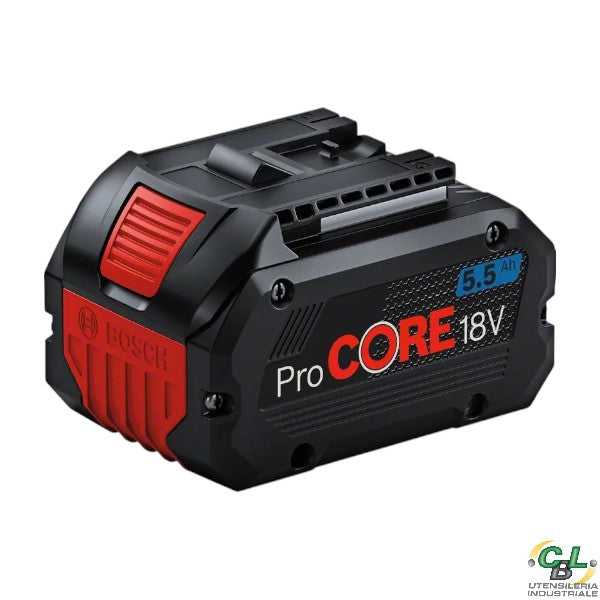 BOSCH BATTERIA PROCORE RICARICABILE 18V 5.5 Ah