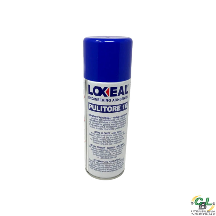 LOXEAL PULITORE SPRAY 10 SGRASSANTE PER METALLI E PLASTICHE 400 Ml
