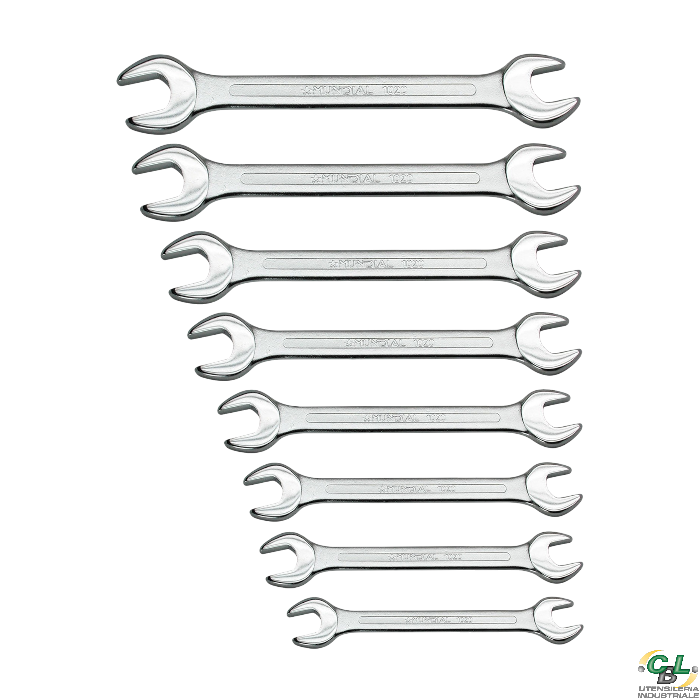 SERIE DI 8 CHIAVI A FORCHETTA DALLA MISRA 6-7 ALLA 20-22