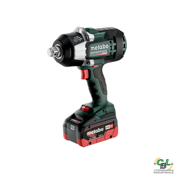 METABO AVVITATORE A MASSA BATTENTE A BATTERIA SSW 18 LTX 1750 BL