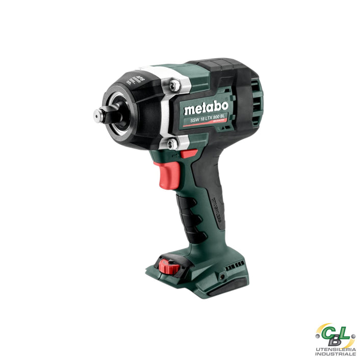 METABO AVVITATORE A MASSA BATTENTE A BATTERIA SSW 18 LTX 800 BL