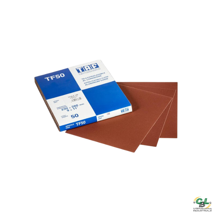 TAF FOGLI TELA CORINDONE 200x280 GRANA 240