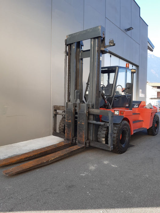 CARRELLO ELEVATORE USATO DIESEL LINDE MOD H160