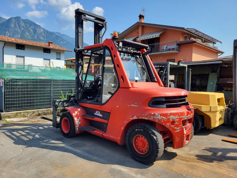 CARRELLO ELEVATORE FRONTALE DIESEL LINDE USATO