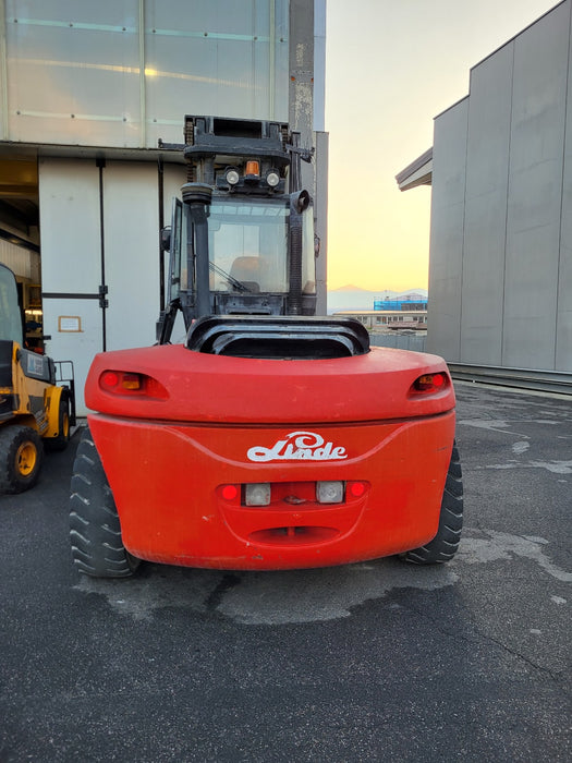 CARRELLO ELEVATORE FRONTALE DIESEL USATO LINDE H160D-1200