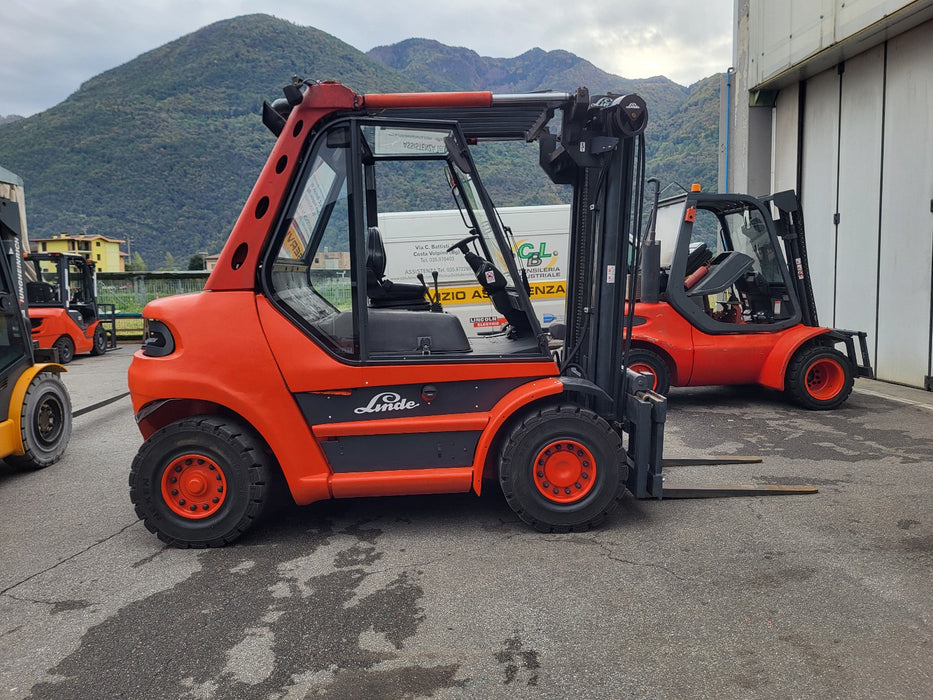 CARRELLO ELEVATORE FRONTALE LINDE H60-D3 DIESEL USATO