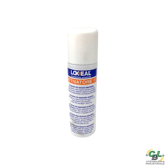 LOXEAL ATTIVATORE SPRAY 11 DA 200ml PER INDURIMENTO RAPIDO ADESIVI ANAEROBICI