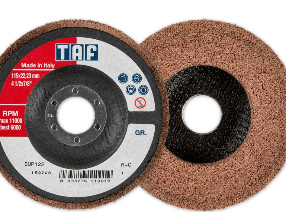 DISCHI PER FINITURA IN POLITAF 115X22 SOFT M