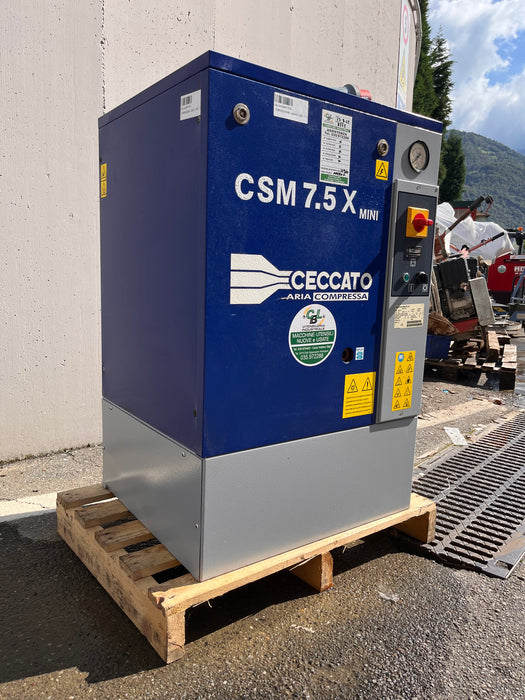COMPRESSORE CECCATO USATO CSM 7,5X B