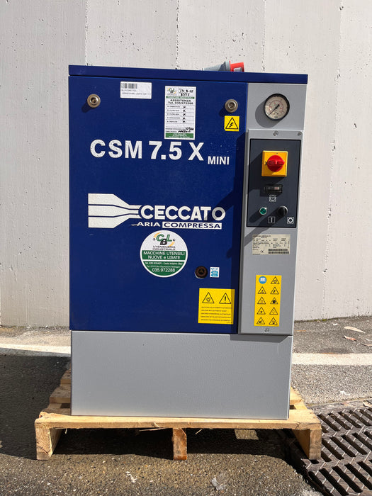COMPRESSORE CECCATO USATO CSM 7,5X B