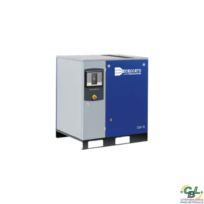 COMPRESSORE A VITE CECCATO CSA 10 SU BASE