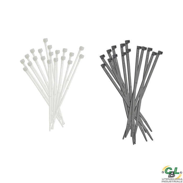 FASCETTE STANDARD IN POLIAMMIDE 6.6 200X4,5 - 10pz