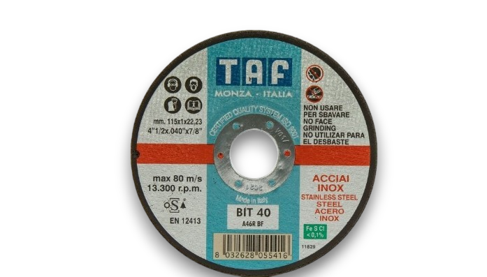 MOLE DA TAGLIO PIANE BIT40 125X1X22