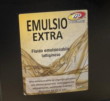 OLIO PERSAN EMULSIO EXTRA PER LAVORAZIONI METALLICHE 20LT