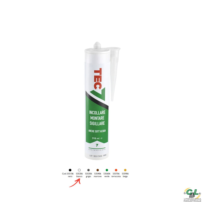 SILICONE SIGILLANTE-ADESIVO BIANCO 310ML