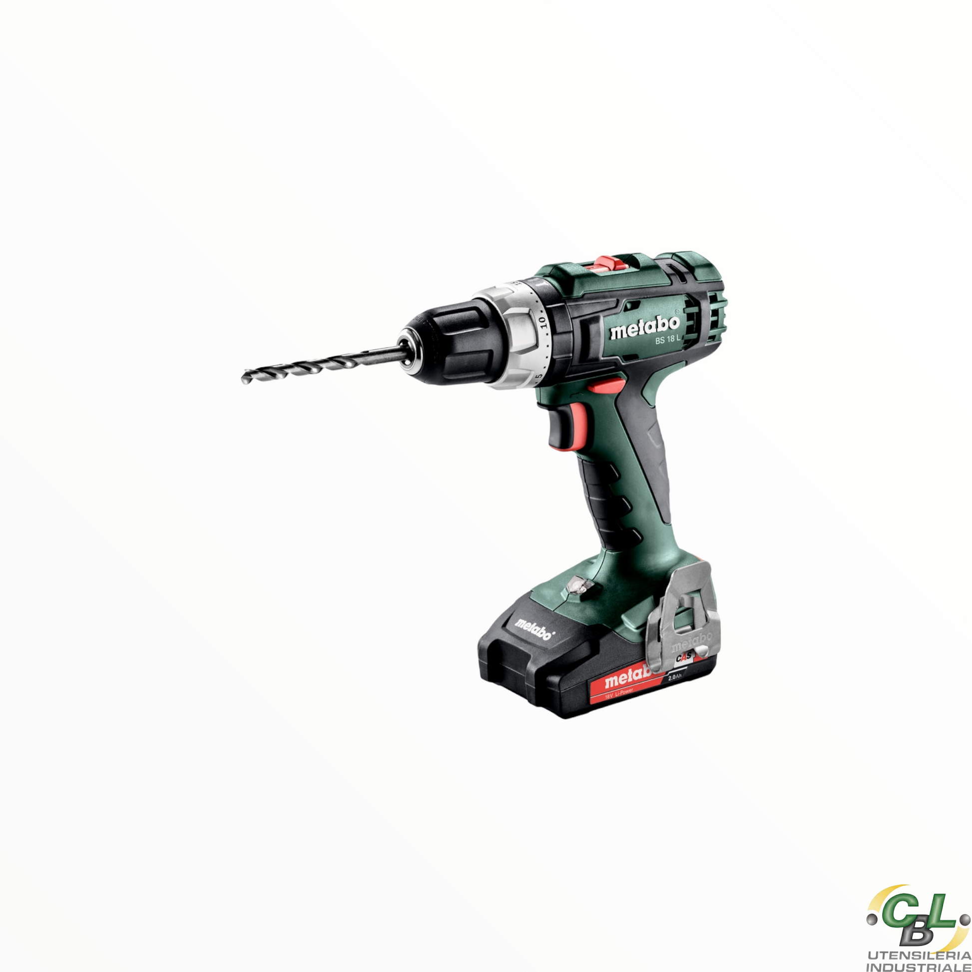 METABO TRAPANO-AVVITATORE A BATTERIA BS 18 L + KIT BATTERIE E CARICABA –  CBL UTENSILERIA INDUSTRIALE