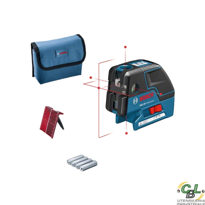 BOSCH LIVELLA LASER COMBINATA GCL 25 PROFESSIONAL