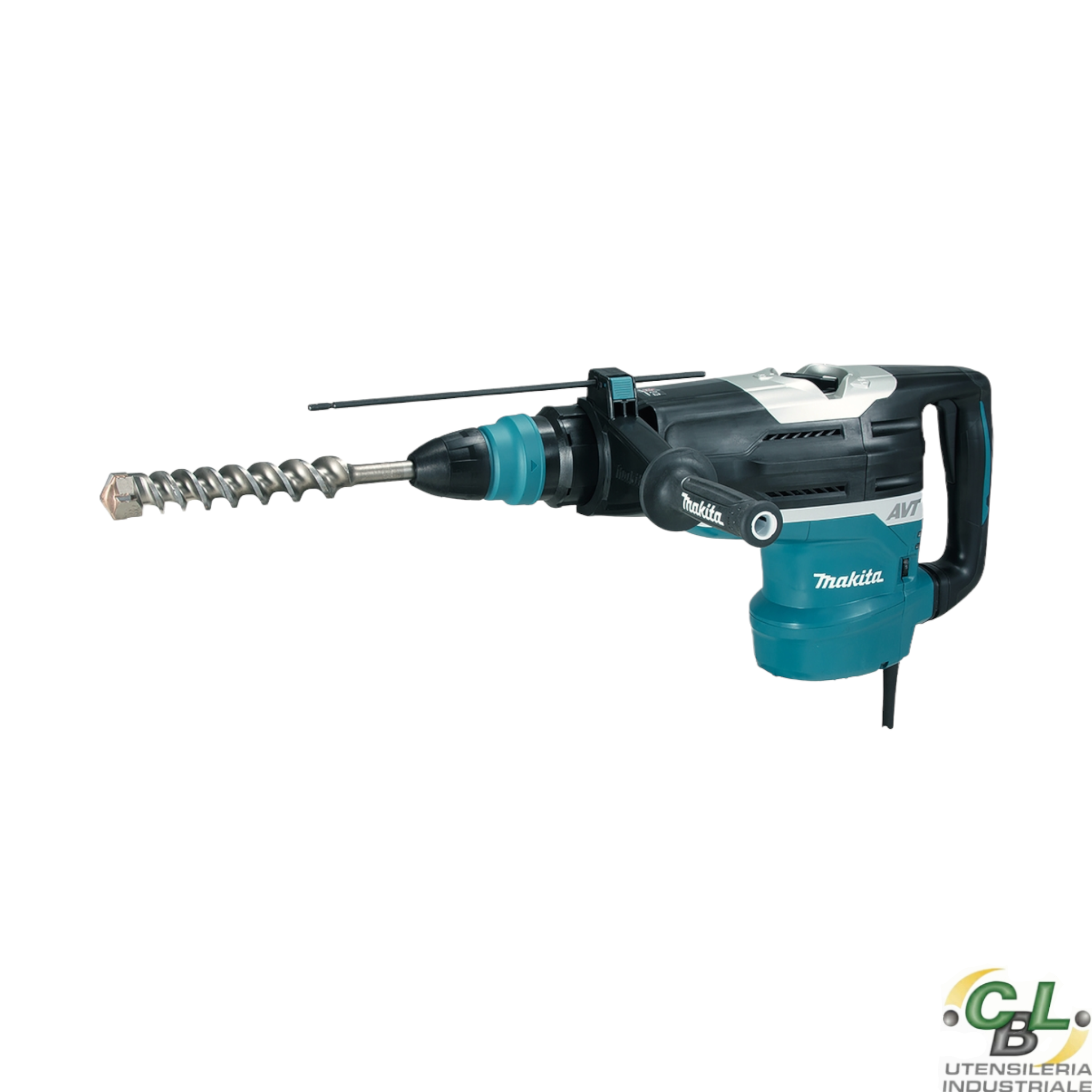 Martello Rotativo Makita 1500W SDS Max - 52mm Per Calcestruzzo, Con Tecnologia AVT - Foto 11