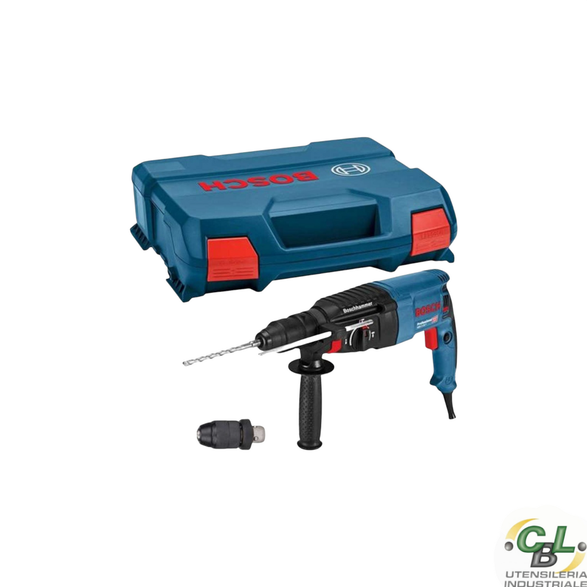 Ricambio Martello Bosch Mandrino SDS Plus Per Martello Bosch - Ricambio GBH 2600, GBH2-24, GBH2-26 Testa Trapano A Percussione - 7