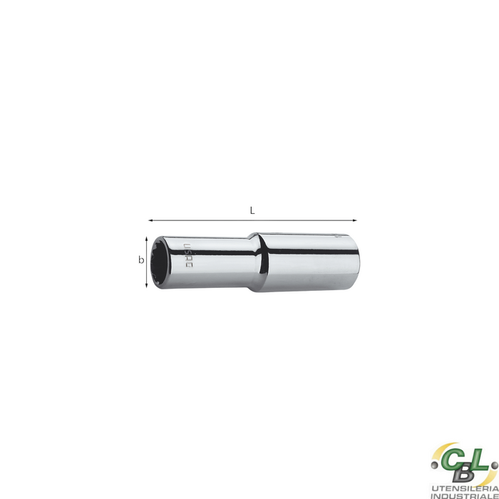 USAG CHIAVI A BUSSOLA LUNGHE CON BOCCA POLIGONALE 235 3/8" LN 13 mm