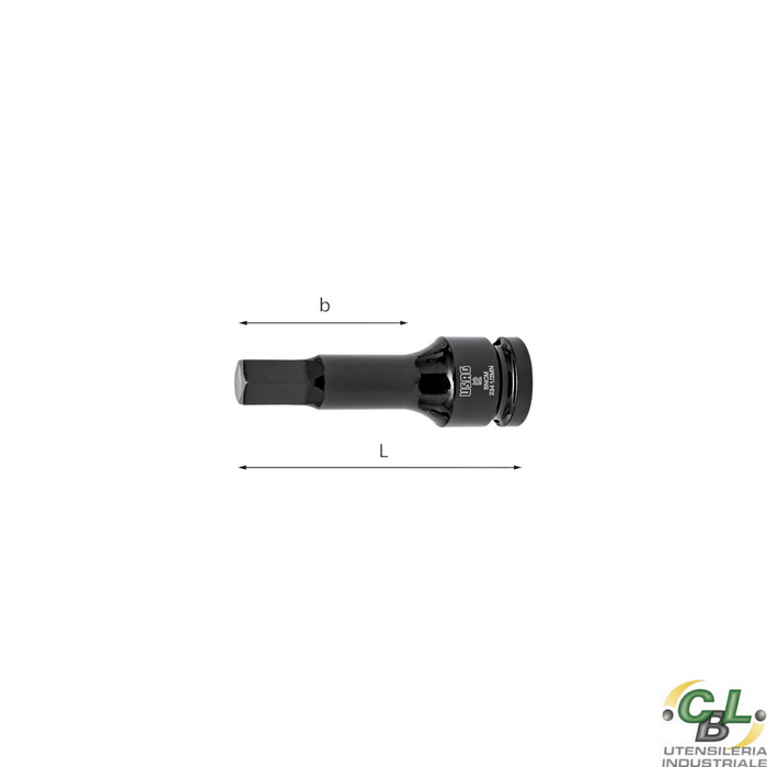 USAG CHIAVE A BUSSOLA MACCHINA PER VITI CON ESAGONO INCASSATO 234 1/2" MN N°14 mm