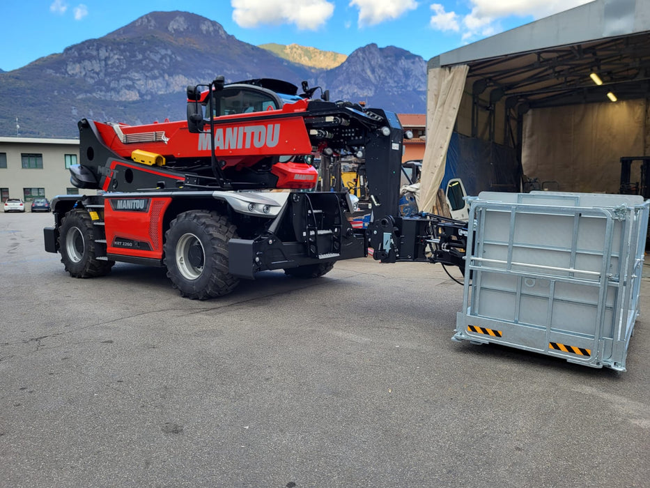 SOLLEVATORE TELESCOPICO ROTATIVO NUOVO MANITOU MRT 2260 SOLO NOLEGGIO